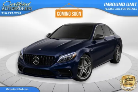 Blue 2017 Mercedes-Benz C-Class AMG C 43 AWD for sale in Grand Island, NY