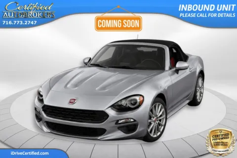 Silver 2017 FIAT 124 Spider Elaborazione Abarth Convertible for sale in Grand Island, NY