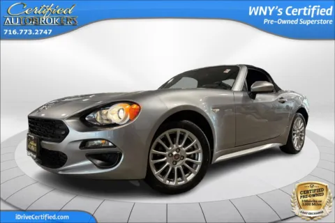 Silver 2017 FIAT 124 Spider Classica Convertible for sale in Grand Island, NY