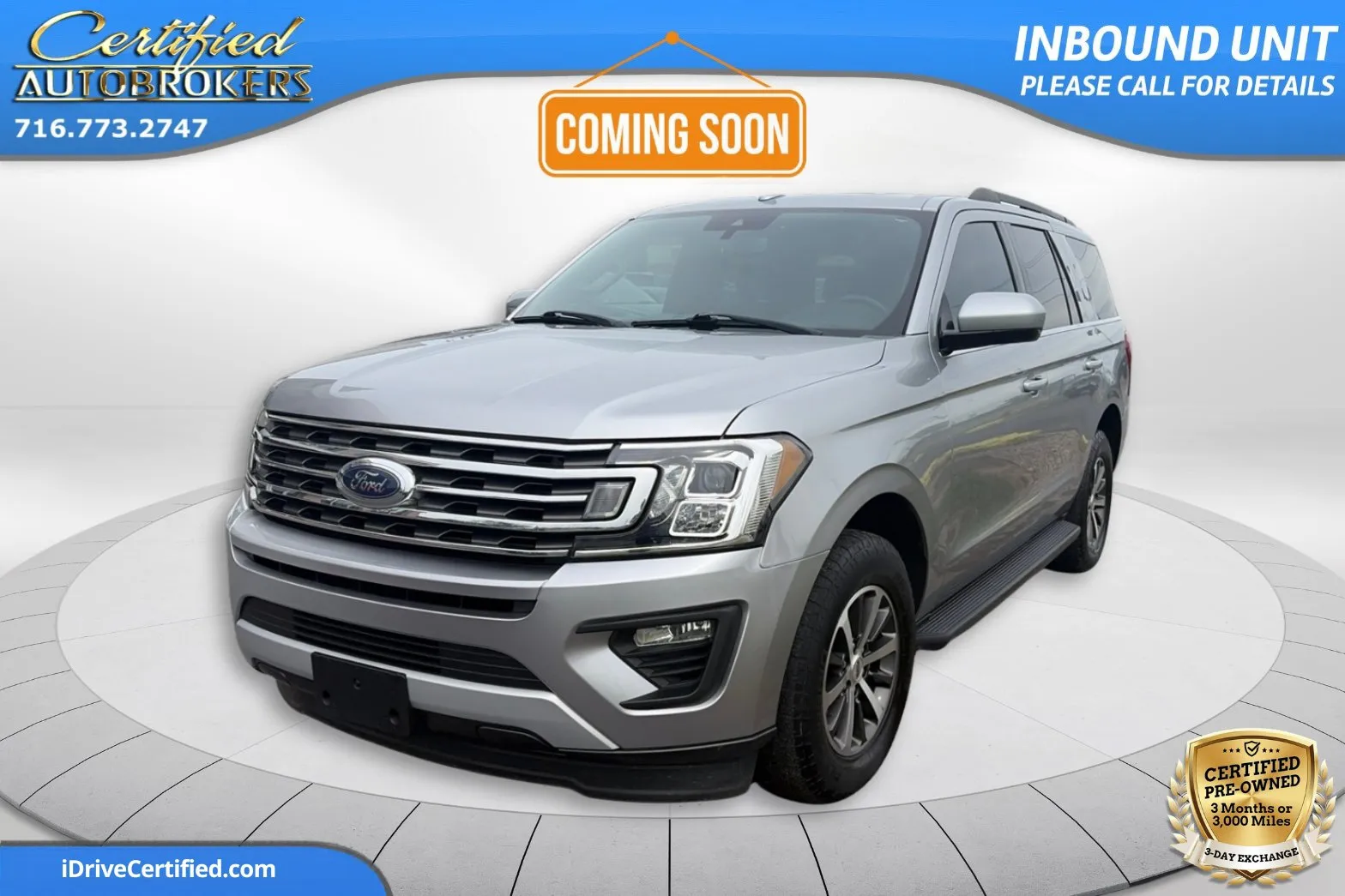 Silver 2020 Ford Expedition XLT for sale in Grand Island, NY