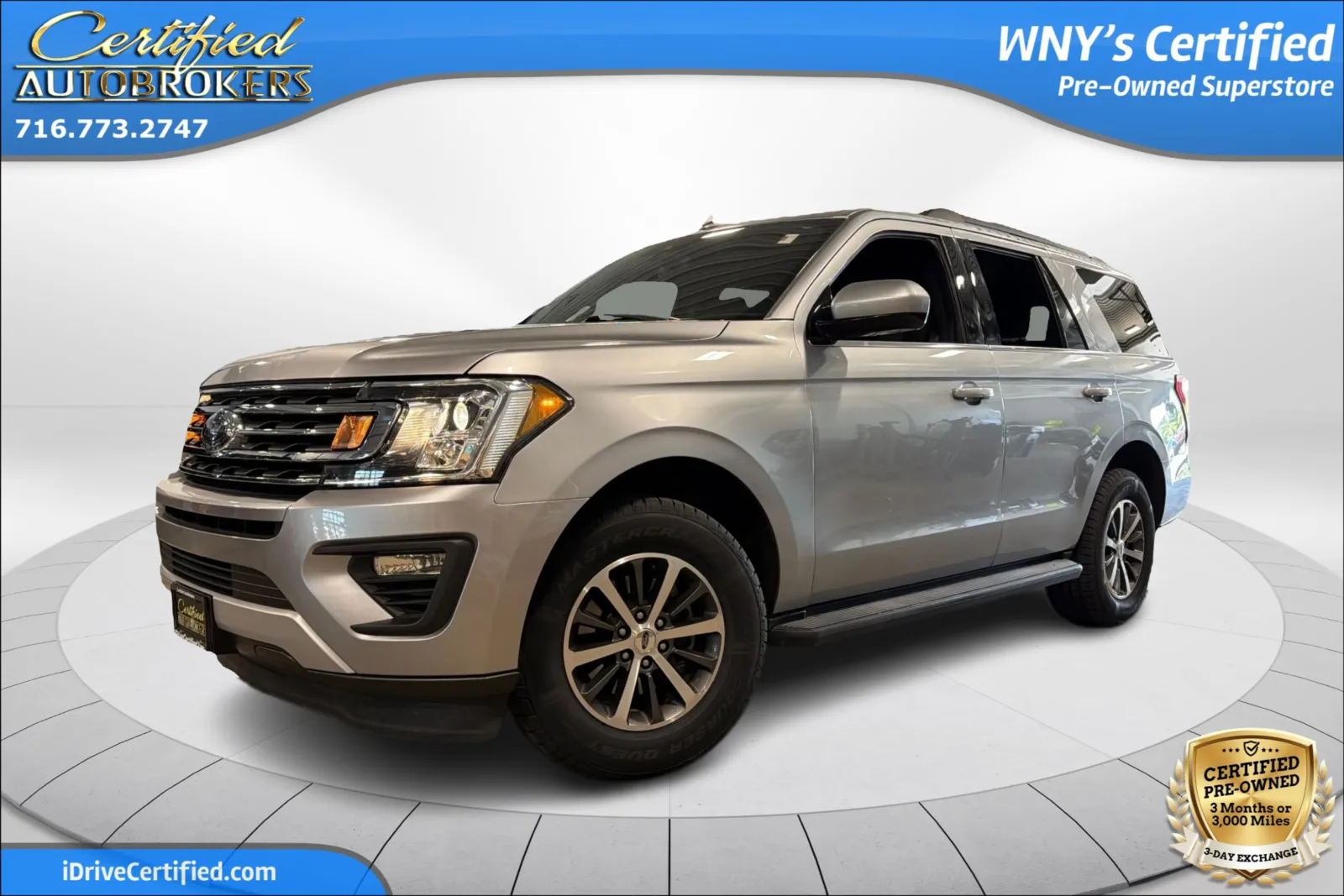 Silver 2020 Ford Expedition XLT for sale in Grand Island, NY