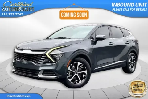 Gray 2023 Kia Sportage Hybrid EX AWD for sale in Grand Island, NY
