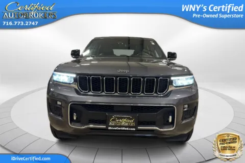 Photos of 2022 Jeep Grand Cherokee Overland 4x4 for sale in Grand Island, NY at Certified AutoBrokers