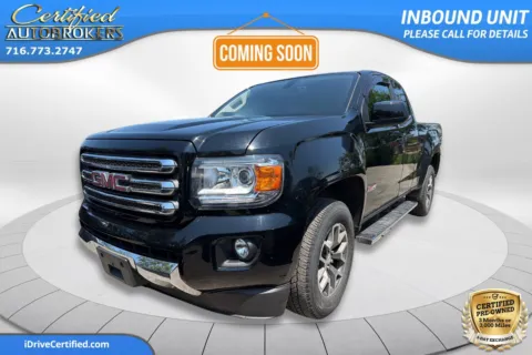 Black 2015 GMC Canyon SLE All Terrain 4x4 for sale in Grand Island, NY