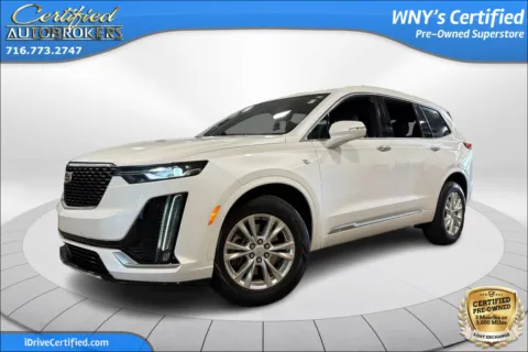 White 2022 Cadillac XT6 Luxury AWD for sale in Grand Island, NY