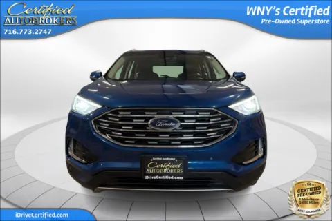 Photos of 2020 Ford Edge Titanium AWD for sale in Grand Island, NY at Certified AutoBrokers