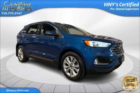 Another view of 2020 Ford Edge Titanium AWD for sale in Grand Island, NY at Certified AutoBrokers