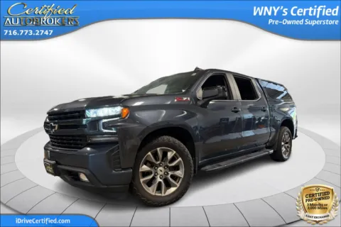 Gray 2022 Chevrolet Silverado 1500 LTD RST Z71 4x4 for sale in Grand Island, NY