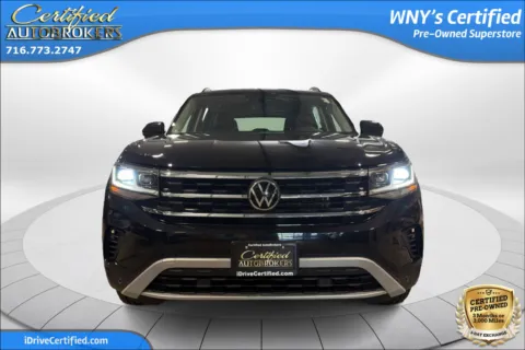 Photos of 2022 Volkswagen Atlas 3.6L V6 SE w/Technology AWD for sale in Grand Island, NY at Certified AutoBrokers