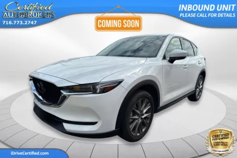 White 2021 Mazda CX-5 Grand Touring AWD for sale in Grand Island, NY