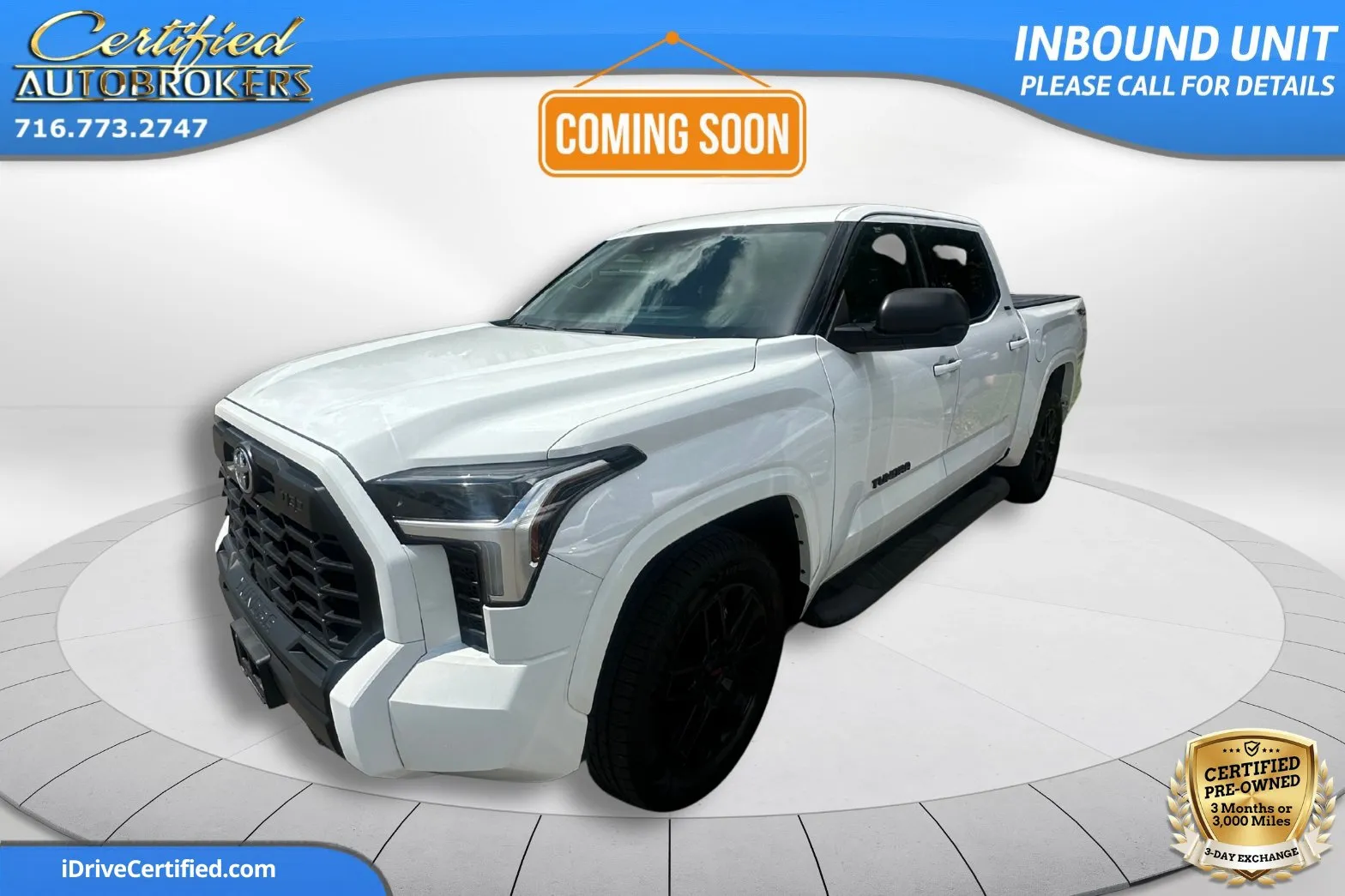White 2023 Toyota Tundra SR5 TRD Sport Premium 4x4 for sale in Grand Island, NY