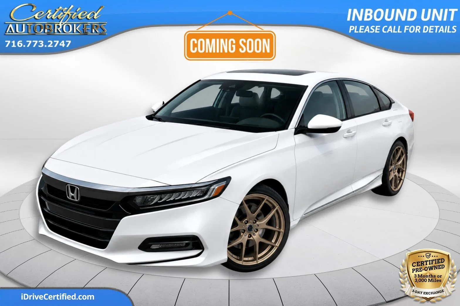 2019 Honda Accord Sedan Touring 2.0T
