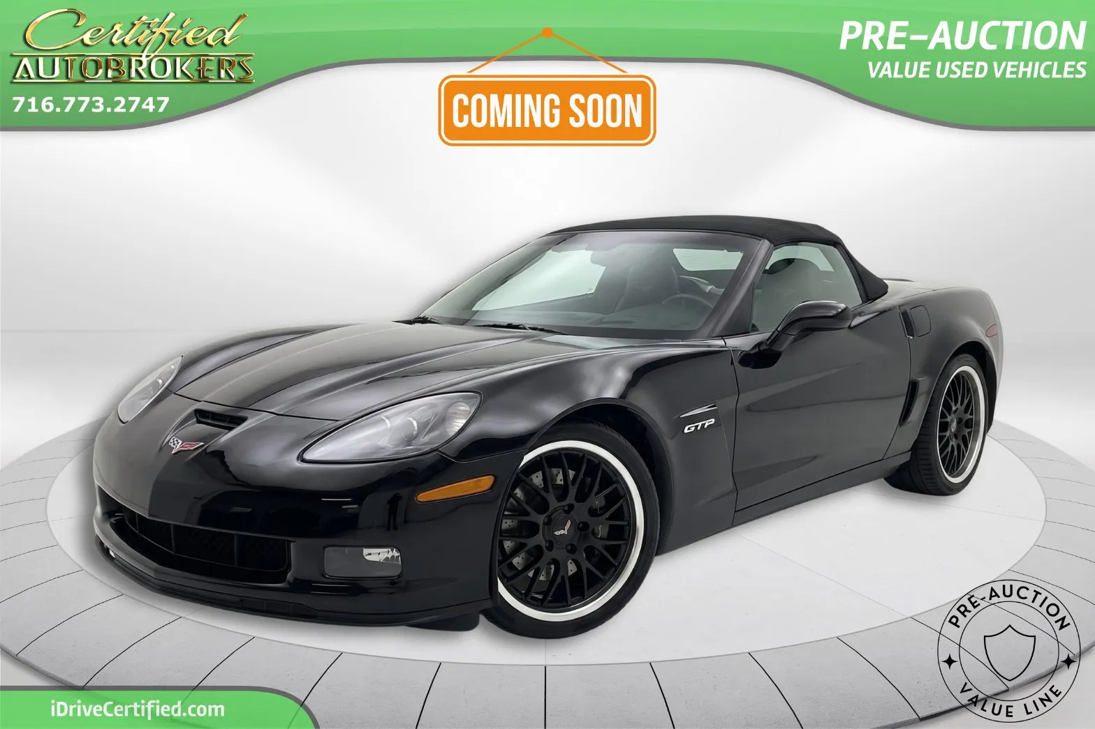 Black 2006 Chevrolet Corvette Convertible for sale in Grand Island, NY
