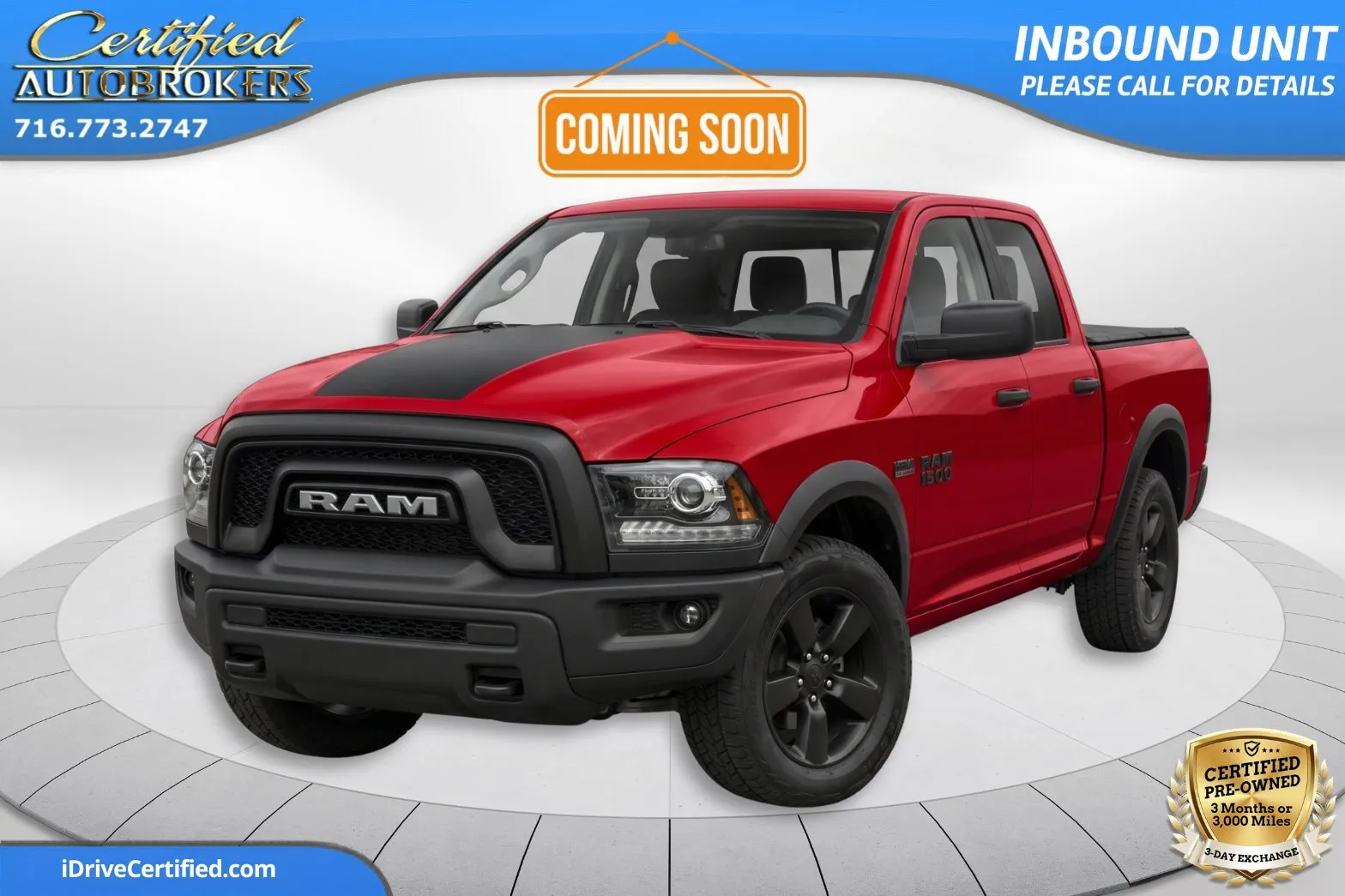 Red 2020 Ram 1500 Classic Warlock 4x4 for sale in Grand Island, NY