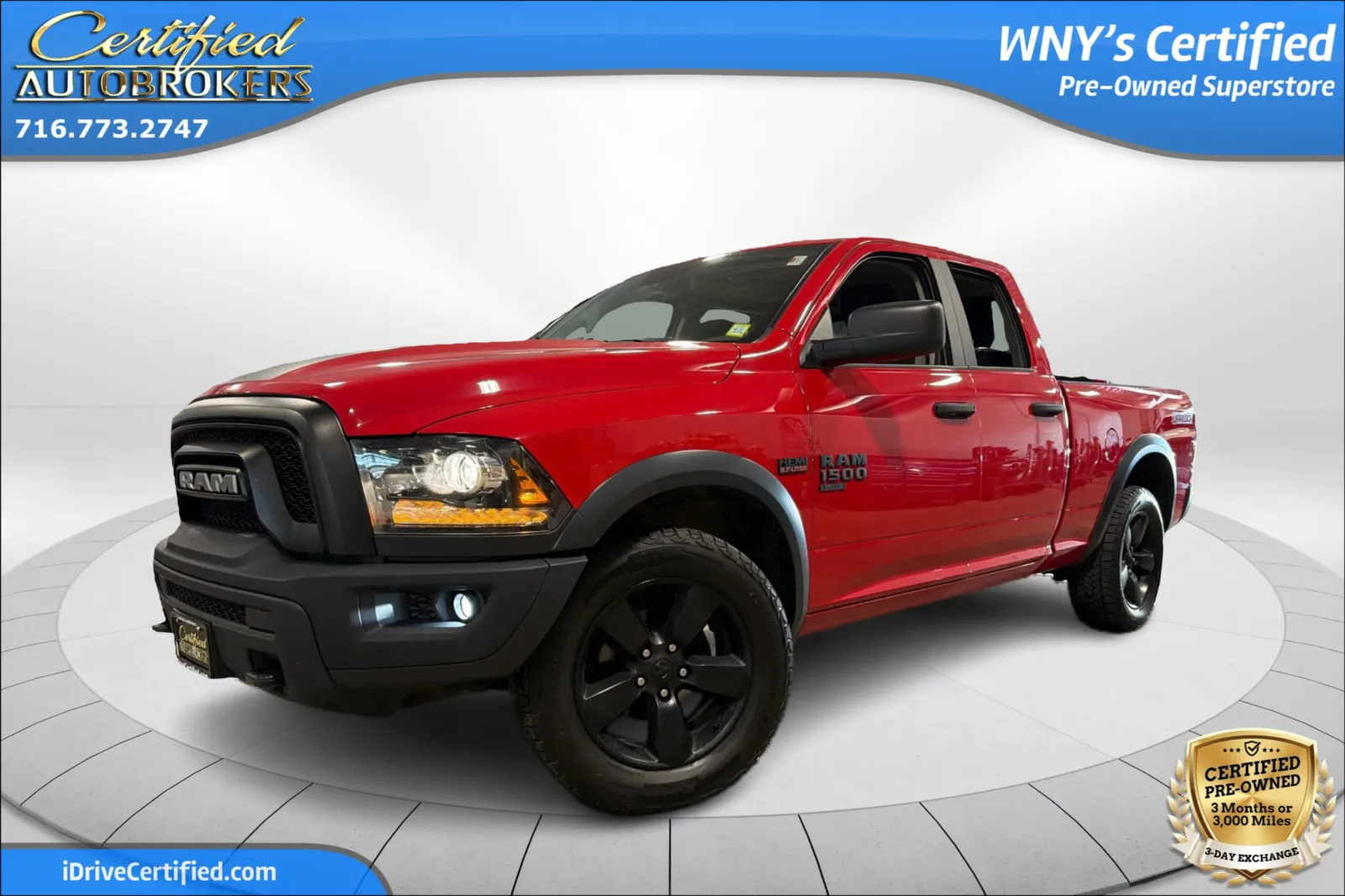 Red 2020 Ram 1500 Classic Warlock 4x4 for sale in Grand Island, NY
