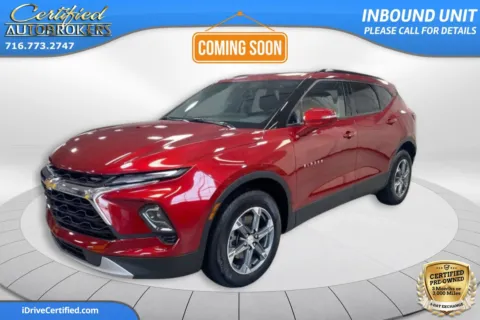 Red 2024 Chevrolet Blazer LT AWD for sale in Grand Island, NY