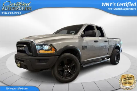 Silver 2021 Ram 1500 Classic Warlock 4x4 for sale in Grand Island, NY