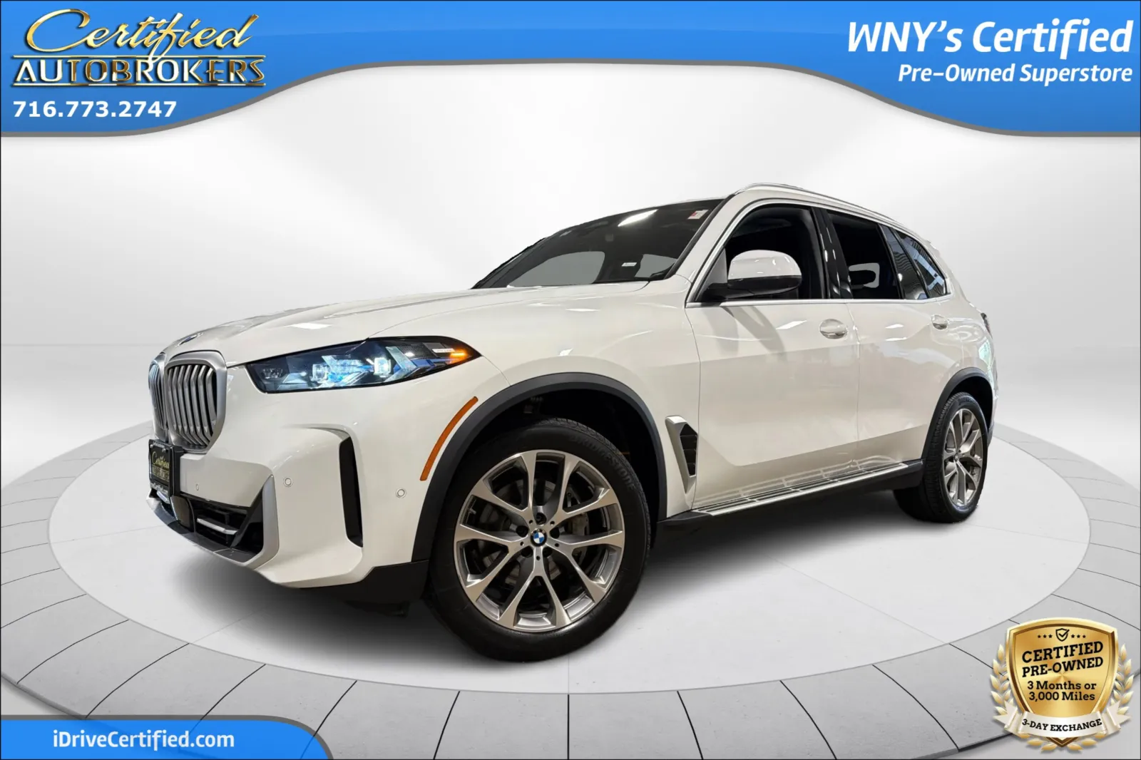 White 2026 BMW X5 xDrive40i AWD for sale in Grand Island, NY