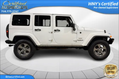More photos of 2017 Jeep Wrangler Unlimited Sahara 4x4 at Certified AutoBrokers, NY