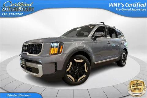 Silver 2025 Kia Telluride EX AWD for sale in Grand Island, NY