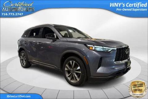 Another view of 2024 INFINITI QX60 LUXE AWD for sale in Grand Island, NY at Certified AutoBrokers