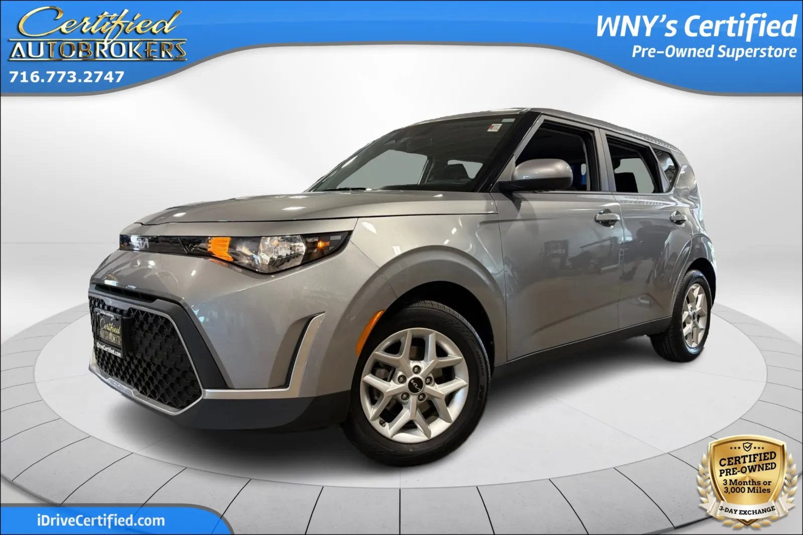 Gray 2023 Kia Soul LX for sale in Grand Island, NY