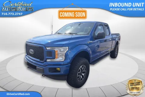 Blue 2018 Ford F-150 XL STX 4x4 for sale in Grand Island, NY