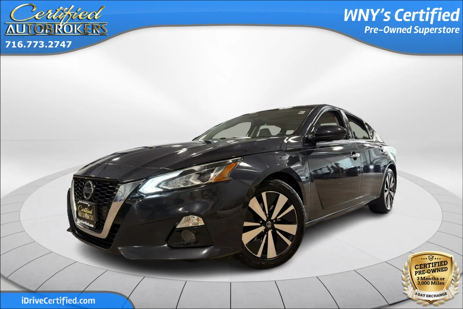 Blue 2020 Nissan Altima 2.5 SL for sale in Grand Island, NY
