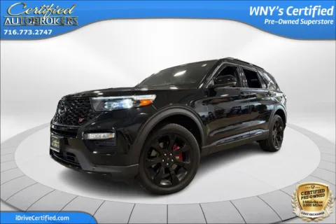 Black 2023 Ford Explorer ST 4x4 for sale in Grand Island, NY