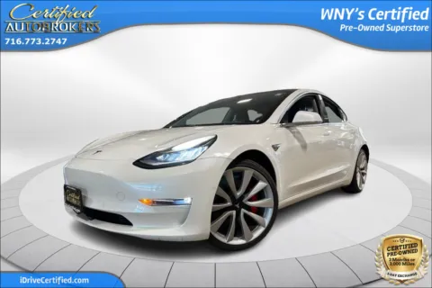 White 2018 Tesla Model 3 Performance AWD for sale in Grand Island, NY
