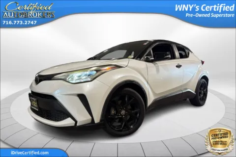 White 2022 Toyota C-HR XLE for sale in Grand Island, NY