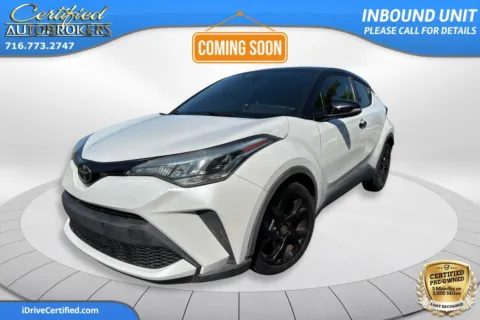 White 2022 Toyota C-HR XLE for sale in Grand Island, NY