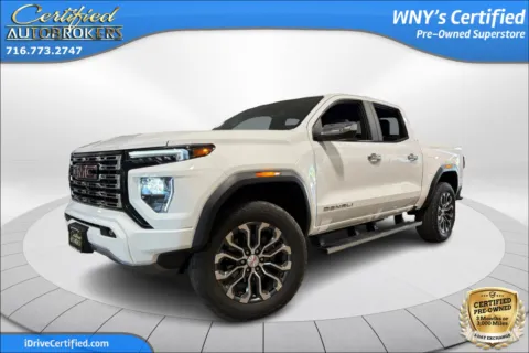 White 2023 GMC Canyon Denali 4x4 for sale in Grand Island, NY