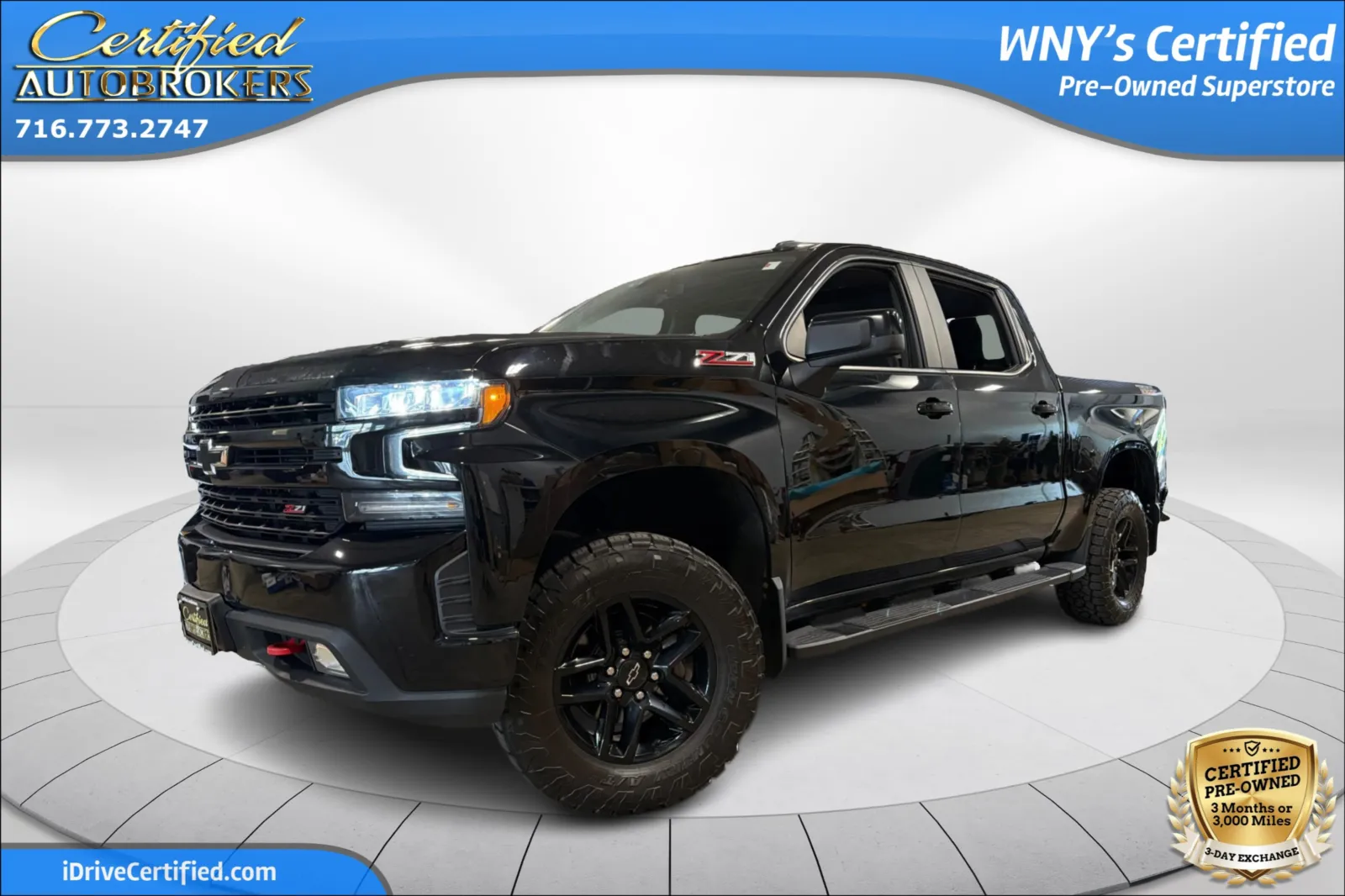 2019 Chevrolet Silverado 1500 LT Trail Boss Z71 4x4 for sale in Grand Island, NY