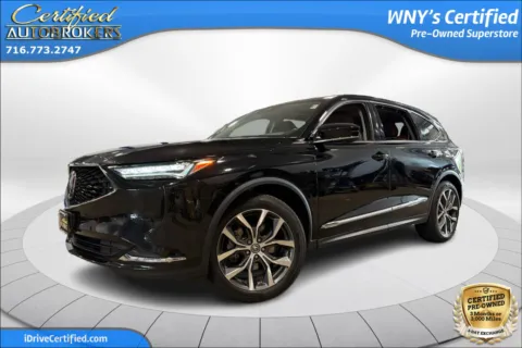 Black 2022 Acura MDX w/Technology Package AWD for sale in Grand Island, NY