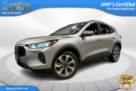 Silver 2024 Ford Escape Platinum for sale in Grand Island, NY