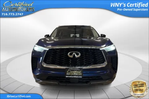 Photos of 2024 INFINITI QX60 SENSORY AWD for sale in Grand Island, NY at Certified AutoBrokers