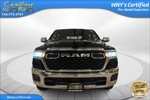 Photos of 2025 Ram 1500 Big Horn Hybrid 4x4 for sale in Grand Island, NY at Certified AutoBrokers