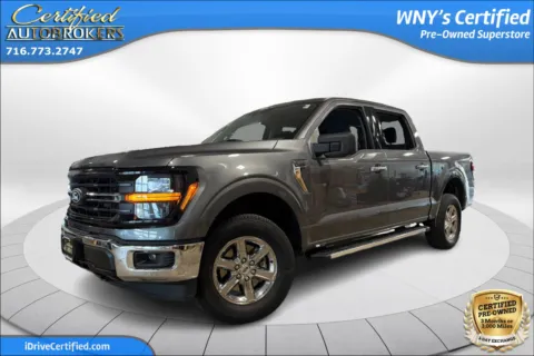 Gray 2025 Ford F-150 XLT 4x4 for sale in Grand Island, NY