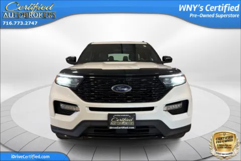 Photos of 2022 Ford Explorer ST-Line 4x4 for sale in Grand Island, NY at Certified AutoBrokers