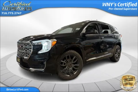 Black 2023 GMC Terrain Denali AWD for sale in Grand Island, NY