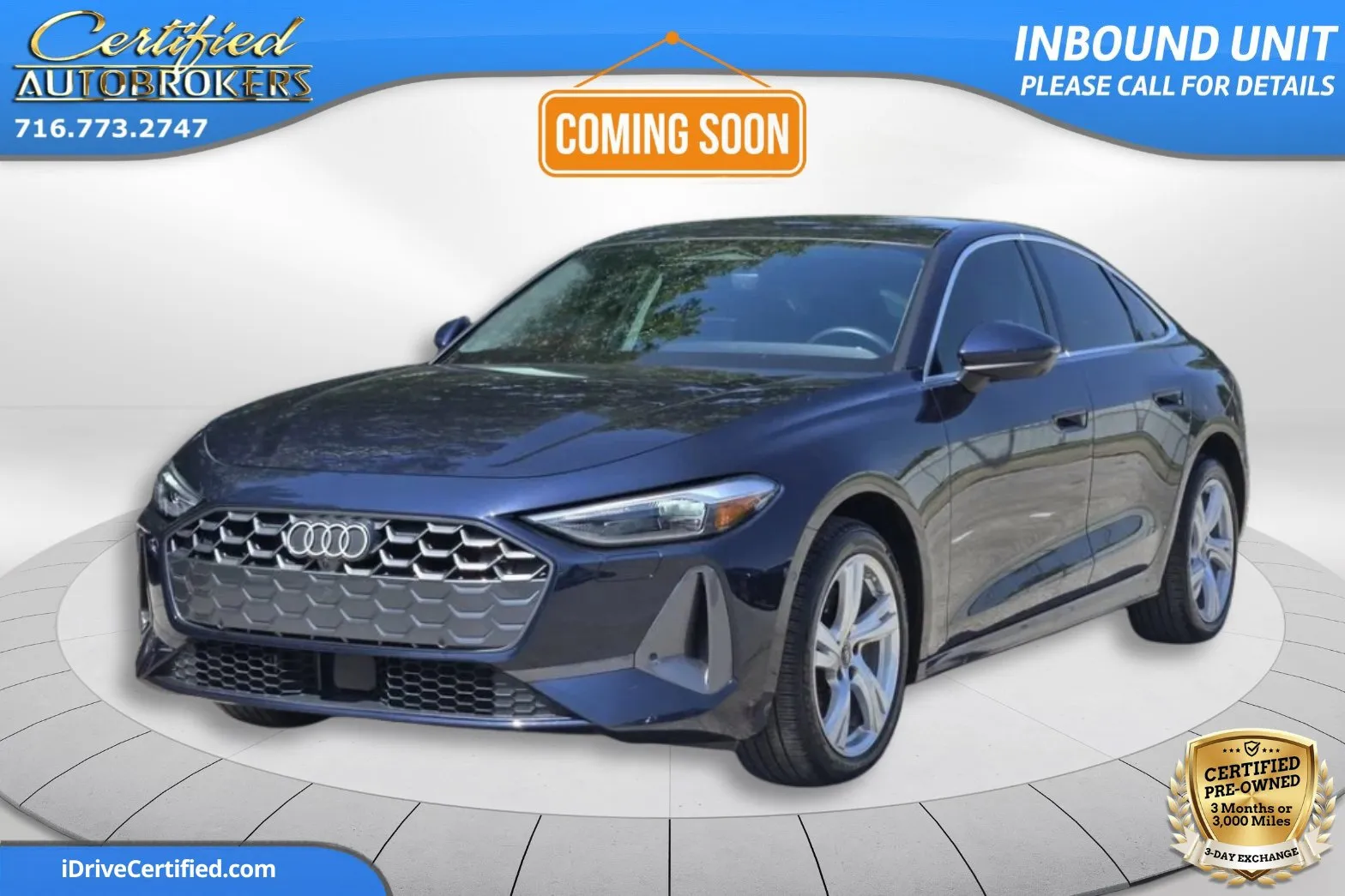 Blue 2025 Audi A5 Sportback S line Premium AWD for sale in Grand Island, NY