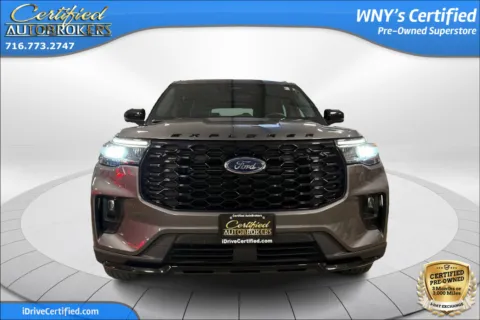 Photos of 2026 Ford Explorer ST-Line 4x4 for sale in Grand Island, NY at Certified AutoBrokers