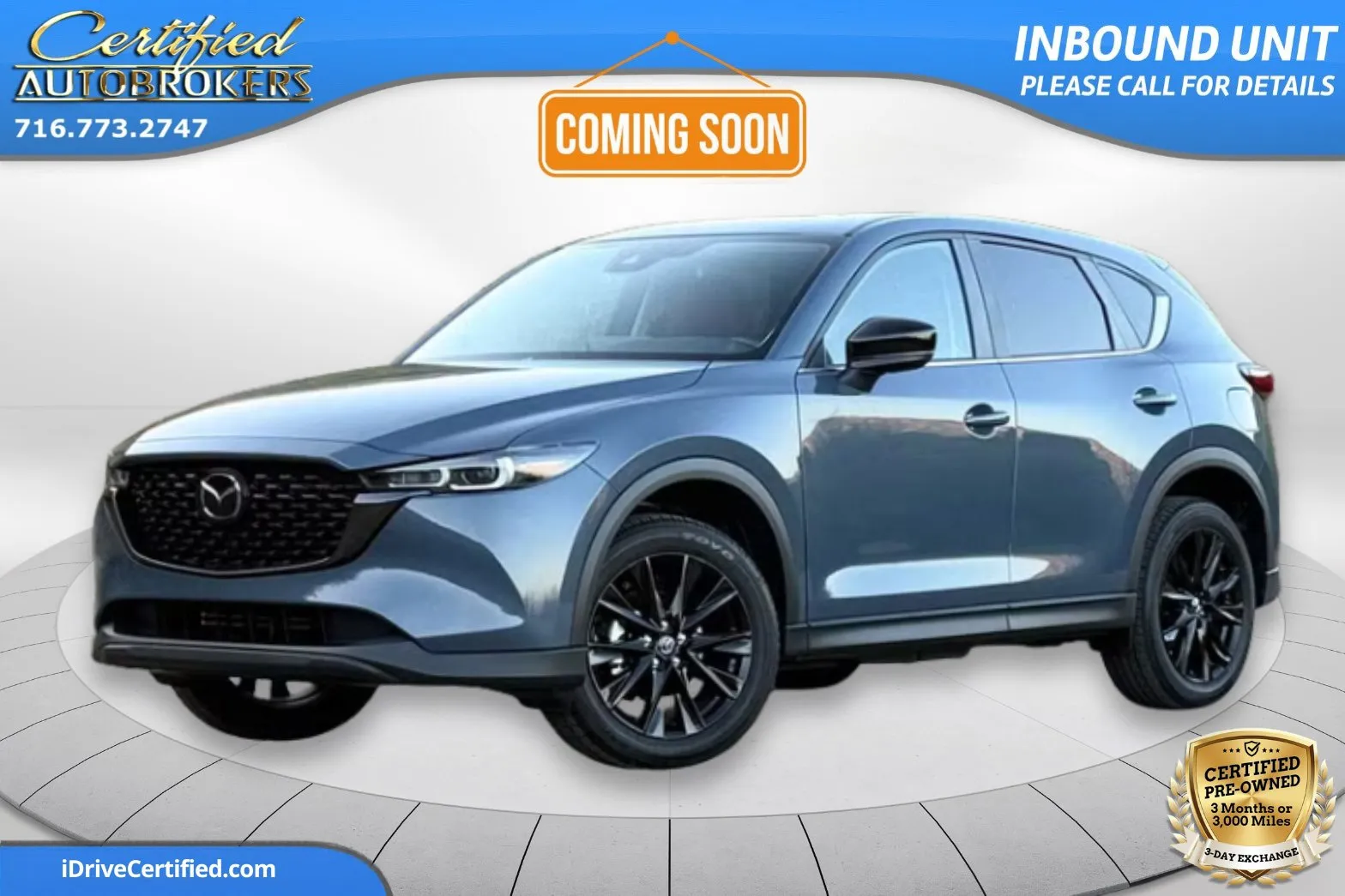 Gray 2025 Mazda CX-5 2.5 S Carbon Edition AWD for sale in Grand Island, NY