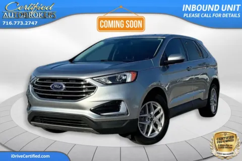 Silver 2024 Ford Edge SEL AWD for sale in Grand Island, NY