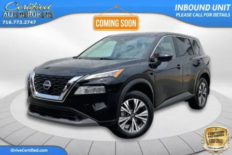 Black 2023 Nissan Rogue SV AWD for sale in Grand Island, NY