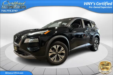Black 2023 Nissan Rogue SV AWD for sale in Grand Island, NY