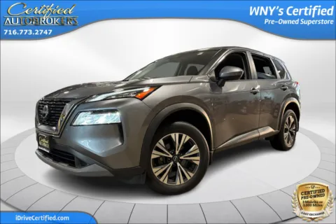 Gray 2023 Nissan Rogue SV AWD for sale in Grand Island, NY