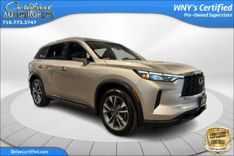 Another view of 2025 INFINITI QX60 LUXE AWD for sale in Grand Island, NY at Certified AutoBrokers