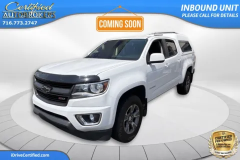 White 2017 Chevrolet Colorado Z71 4x4 for sale in Grand Island, NY